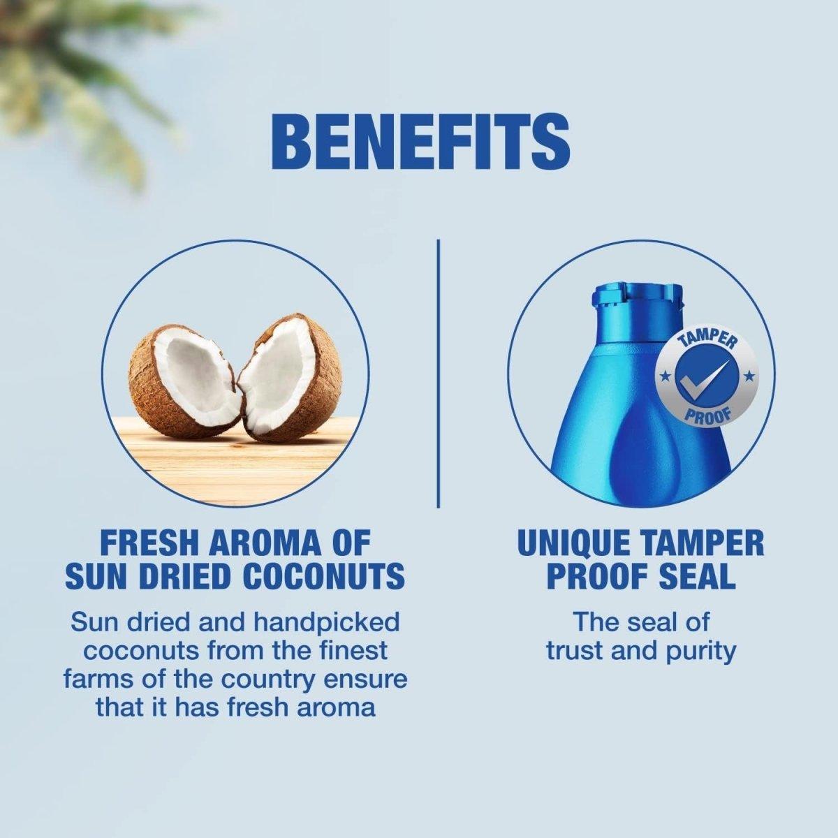 Parachute 100% Pure Coconut Oil - 500ml / 200ml - gtwtoporld.com