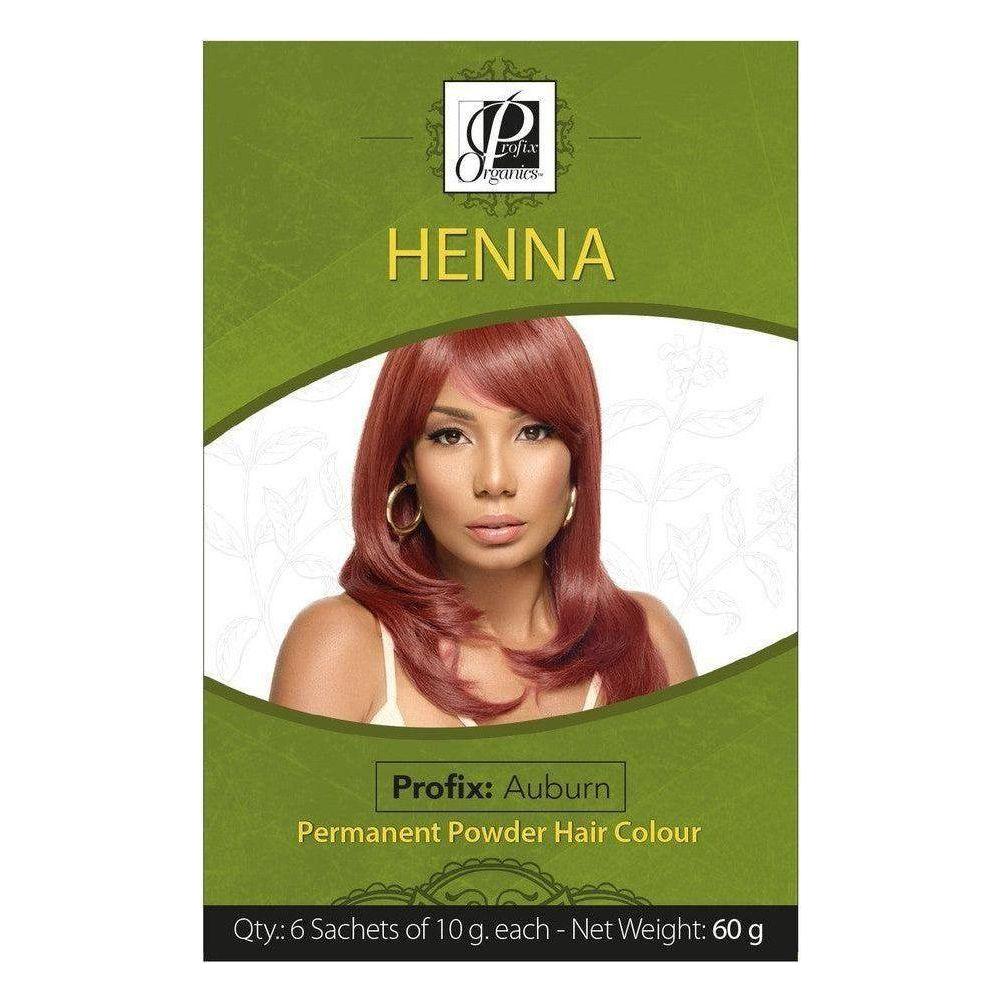 Profix Organics Henna Permanent Powder Hair Colour 60g - gtwtoporld.com