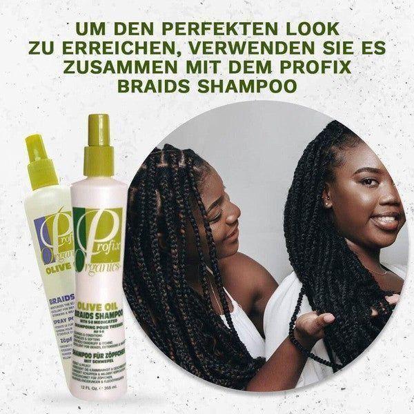 Profix Organics Olive Oil Braids Spray 355ml - gtwtoporld.com