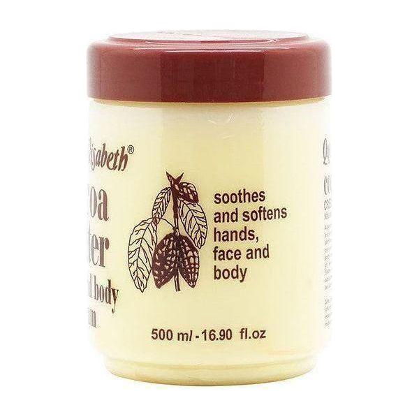 Queen Elisabeth Cocoa Butter Hand and Body Cream 500 ml - gtwtoporld.com