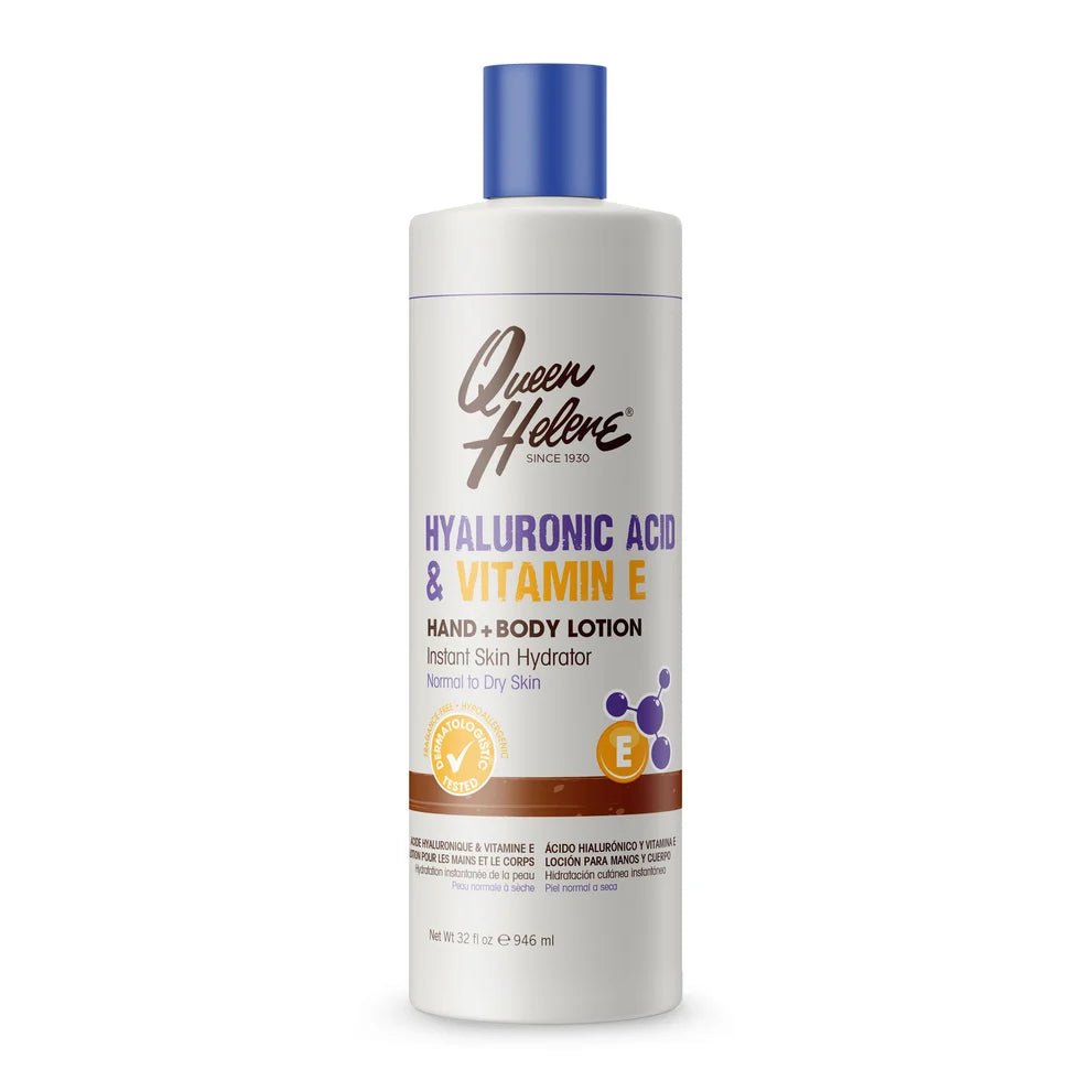 Queen Helene Hyaluronic Acid & Vitamin E Lotion 32oz - gtwtoporld.com
