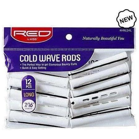 Red by Kiss Cold Wave Rods Long 12Pcs - gtwtoporld.com