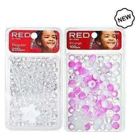 Red By Kiss Kids Hair Beads Regular / XLarge - gtwtoporld.com