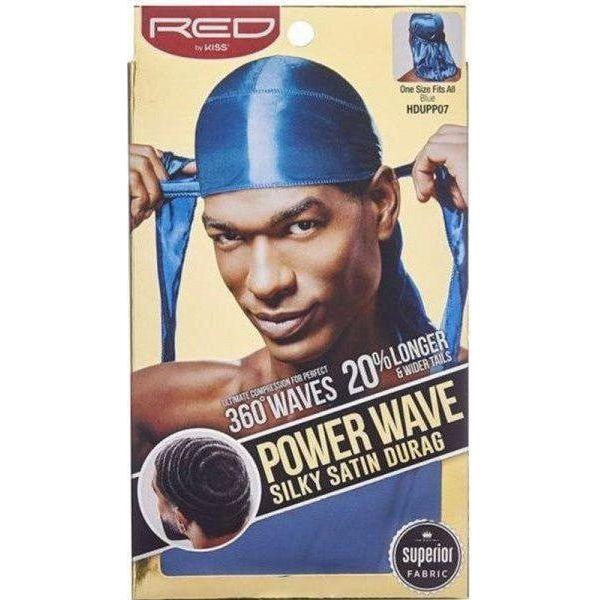 Red By Kiss Power Wave Silky Satin Durag _ Superior Fabric - gtwtoporld.com