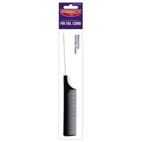 Red By Kiss: Single Pin Tail Comb - Black (CMB02) - gtwtoporld.com