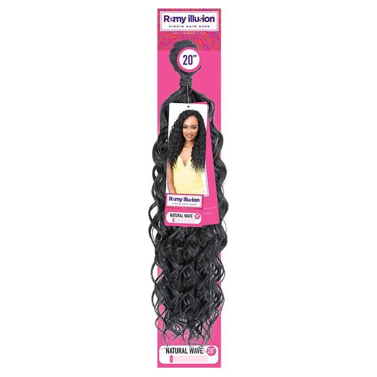 Remy Illusion Natural Wave 20"\30" - extension Synthetic Hair - gtwtoporld.com