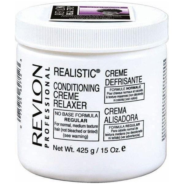 Revlon Realistic Conditioning Creme Relaxer Regular 15oz - gtwtoporld.com