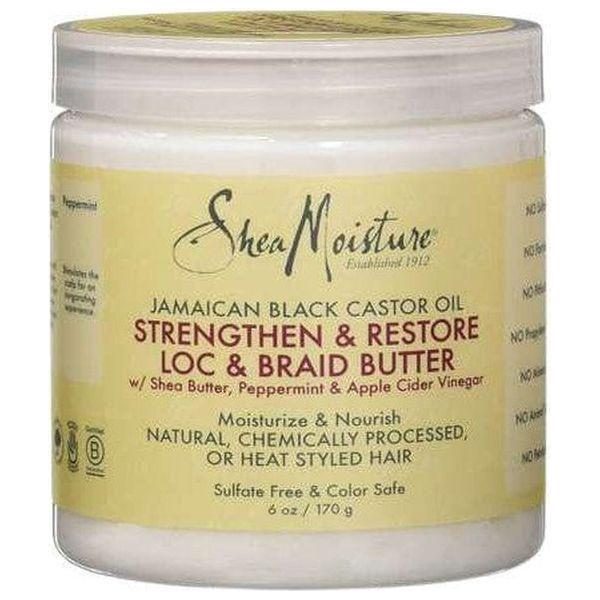 Shea Moisture Jamaican Black Castor Oil Strengthen & Restore Loc & Braid Butter 170g - gtwtoporld.com