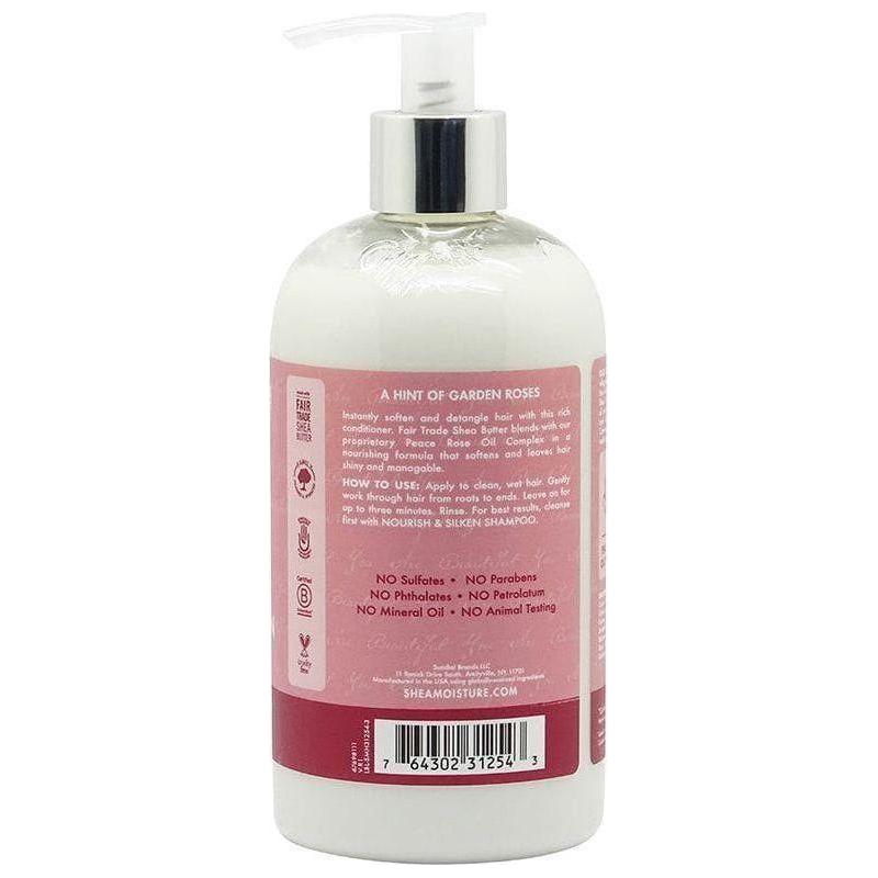Shea Moisture Peace Rose Oil Complex Nourish & Silken Conditioner 384ml - gtwtoporld.com