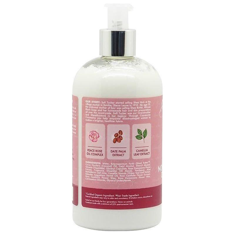 Shea Moisture Peace Rose Oil Complex Nourish & Silken Conditioner 384ml - gtwtoporld.com