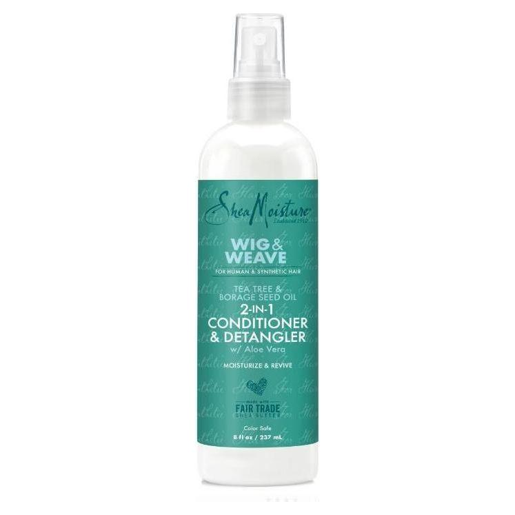Shea Moisture Tea Tree & Borage Seed Oil Conditioner & Detangler 8oz - gtwtoporld.com