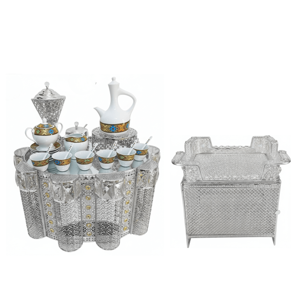 Shewhat 5pcs Rekebot Set Oval 1 (Gold & Silver) - gtwtoporld.com