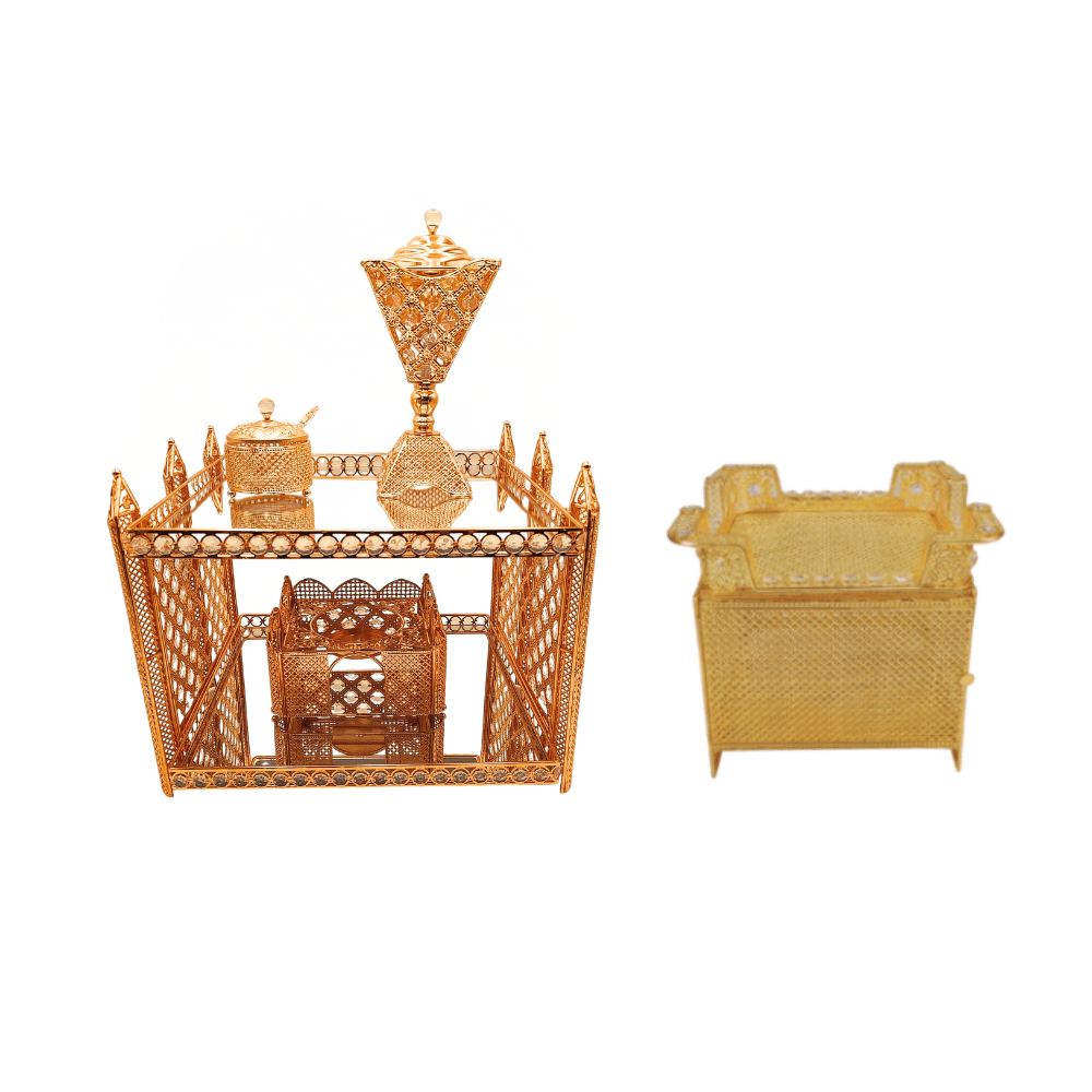 Shewhat 5pcs Rekebot Set Square 1 (Gold & Silver) - gtwtoporld.com