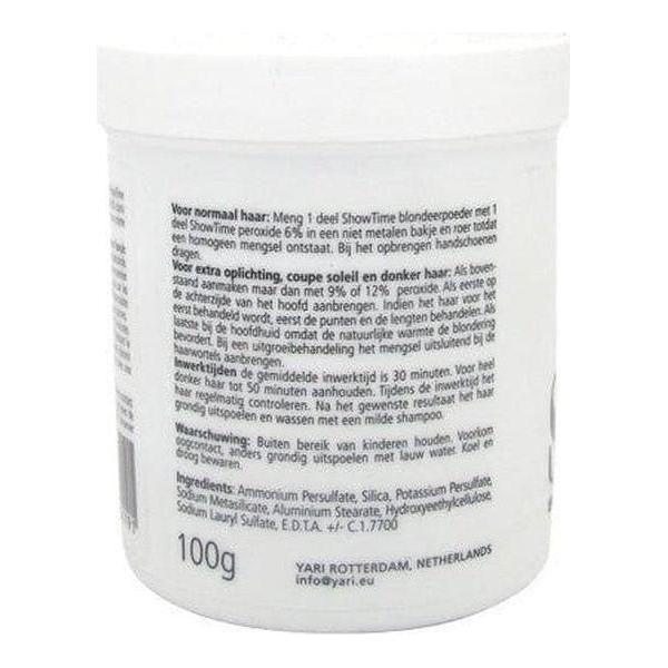 ShowTime Ultra Light Peroxide Blonder Powder 100g - gtwtoporld.com
