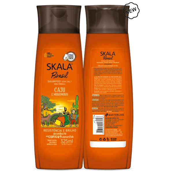 Skala Brasil Caju & Murumuru Shampoo 325ml - gtwtoporld.com