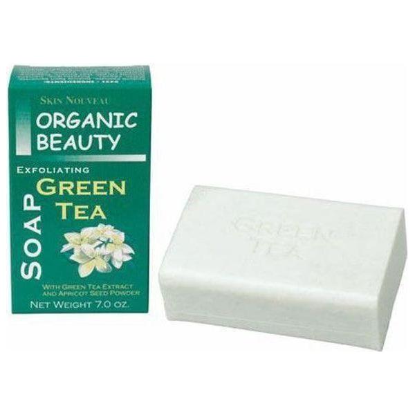 Skin Nouveau Organic Beauty Exfoliating Green Tea Soap 222ml - gtwtoporld.com