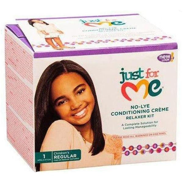 Soft and beautiful just for me! No - Lye Conditioning Creme Relaxer Kit Regular - gtwtoporld.com