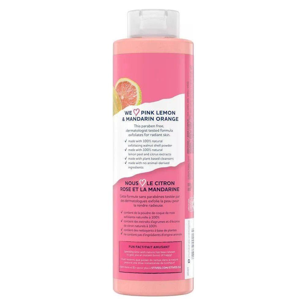 St.Ives Exfoliating Body Wash Pink Lemon & Mandarin Orange 22 Oz - gtwtoporld.com