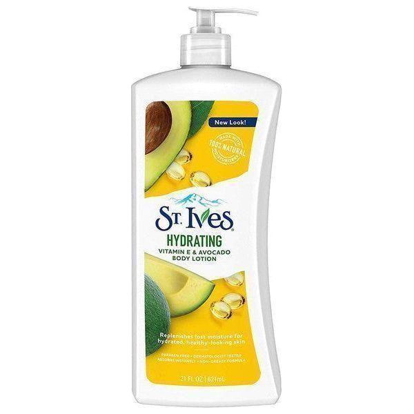 St.Ives Hydrating Body Lotion with Vitamin E & Avocado 621ml - gtwtoporld.com