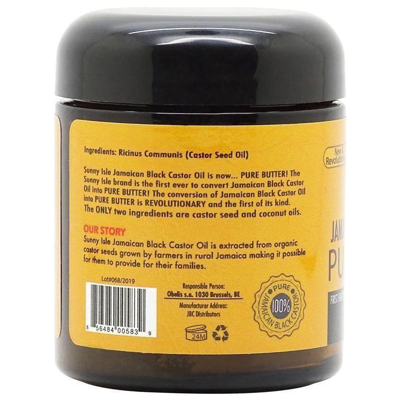 Sunny Isle Jamaican Black Castor Oil Pure Butter 118ml - gtwtoporld.com