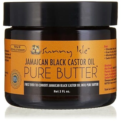 Sunny Isle Jamaican Black Castor Oil Pure Butter (2oz/4oz/8oz) - gtwtoporld.com
