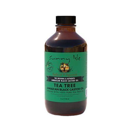 Sunny Isle Jamaican Black Castor Oil Tea Tree 118ml - gtwtoporld.com