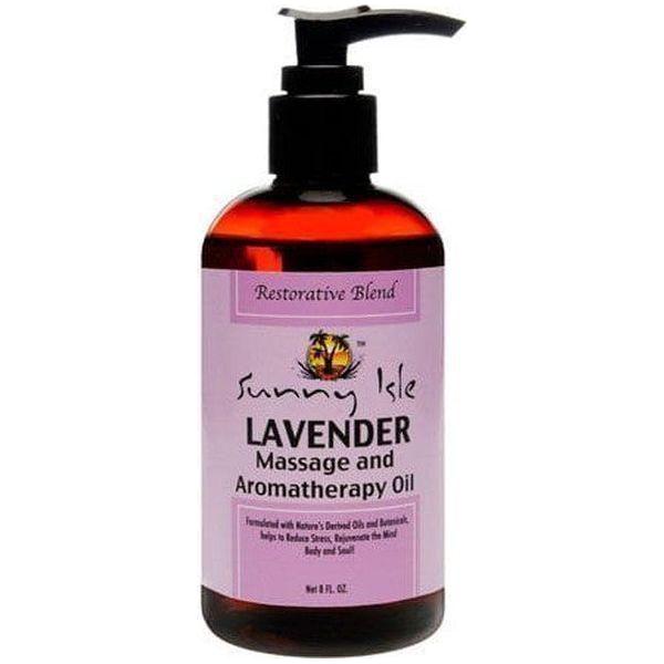 Sunny Isle Lavender Massage and Aromatherapy Oil 236ml - gtwtoporld.com