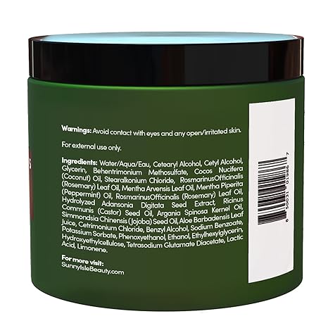 Sunny Isle Rosemary Mint Masque 16 oz - gtwtoporld.com