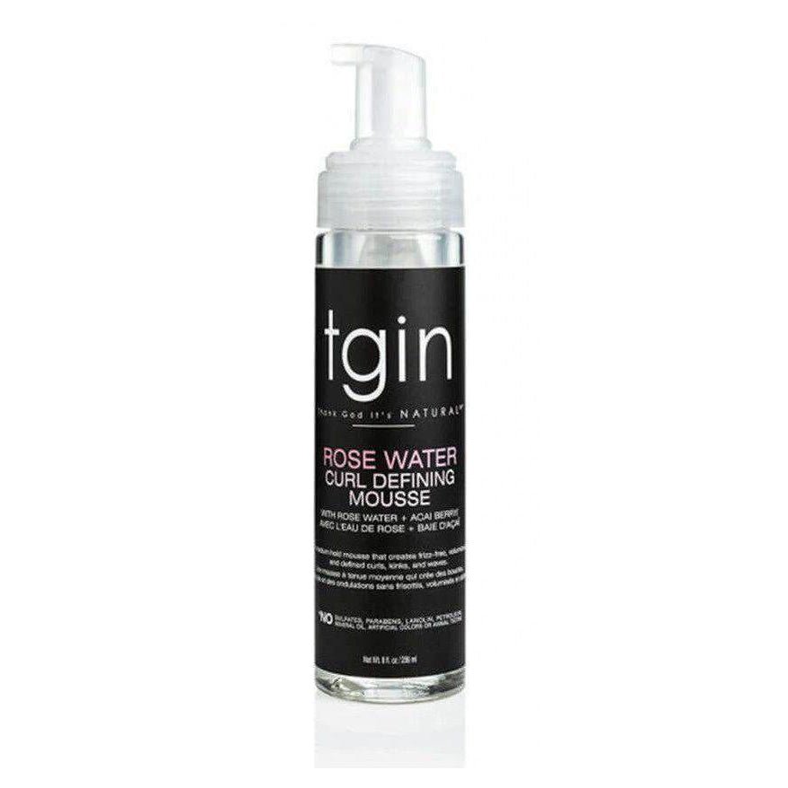 Tgin Rose Water Curl Defining Mousse 8oz - gtwtoporld.com