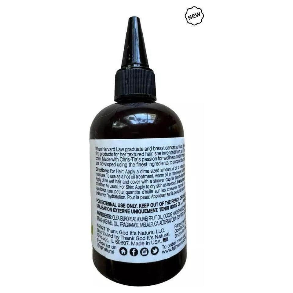 Tgin Tea Tree + Olive Oil Detoxifying Hair & Scalp Serum 4oz - gtwtoporld.com