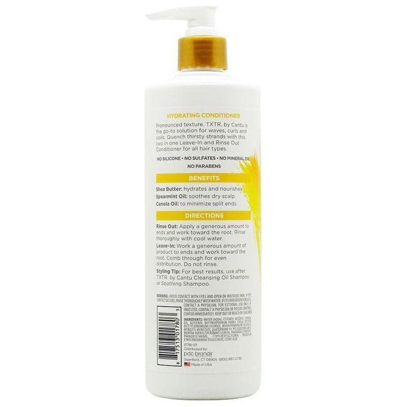 TXTR by Cantu Leave - In + Rinse Out Hydrating Conditioner 473ml - gtwtoporld.com