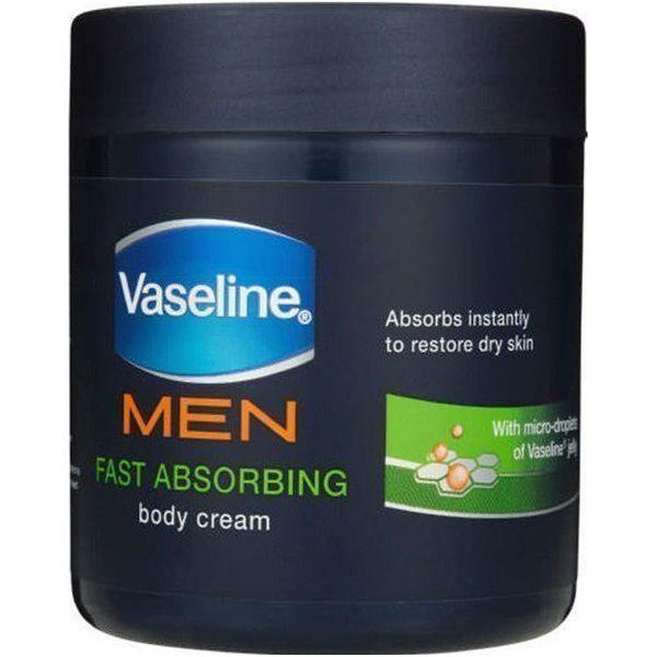 Vaseline Men Fast Absorbing Body Cream 400ml - gtwtoporld.com