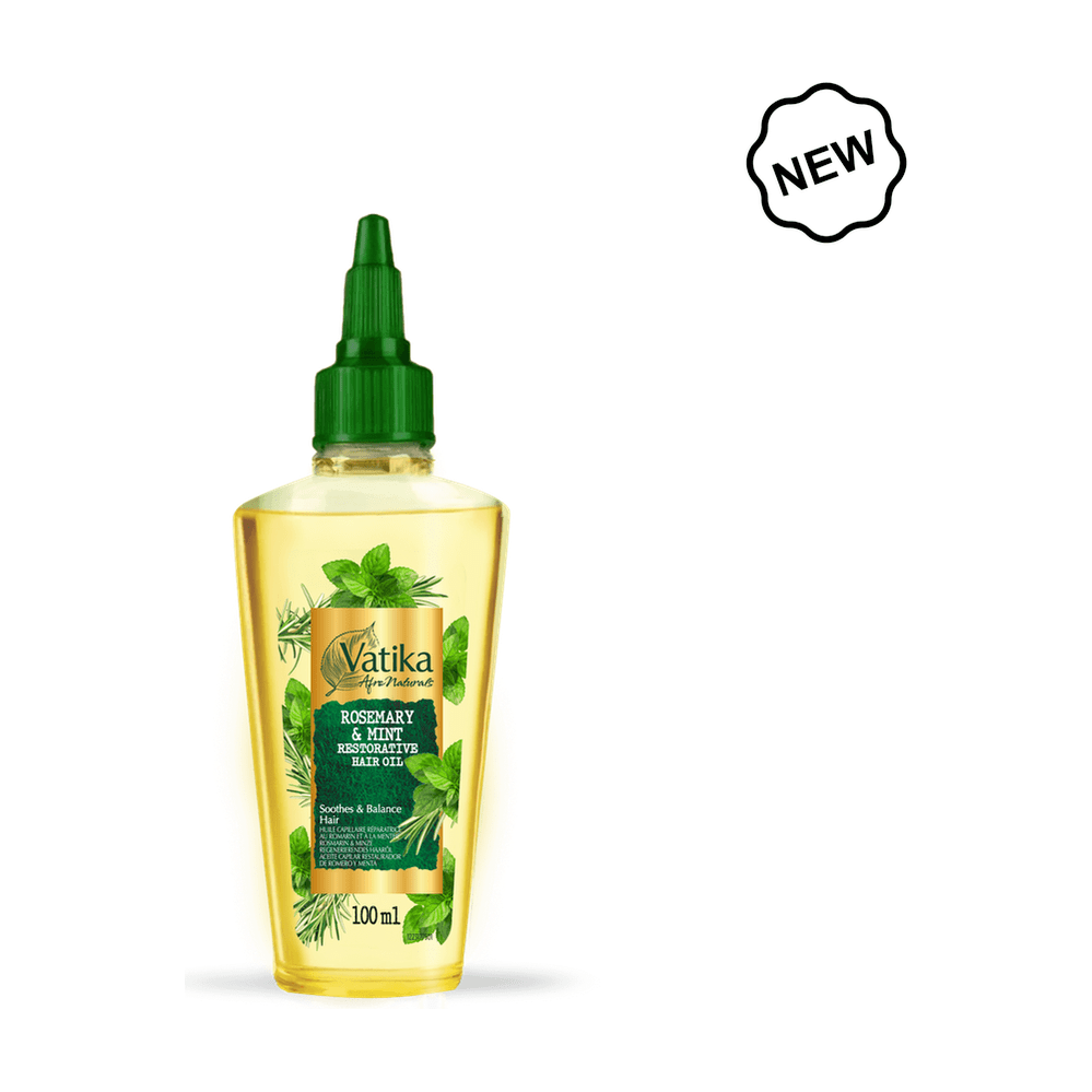 Vatika Afro Naturals Rosemary Mint Hair Oil 100ml - gtwtoporld.com