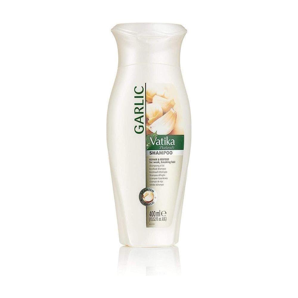 Vatika Naturals Garlic Repair & Restore Shampoo 400 ml - gtwtoporld.com