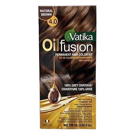 Vatika Oil Fusion Permanent Hair Colour Kit 108ml - gtwtoporld.com