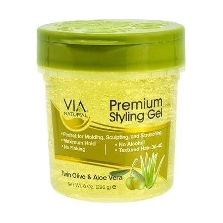Via Natural Premium Gel Olive 8oz - gtwtoporld.com