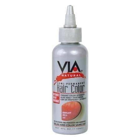 Via Natural Semi - Permanent Hair Color 118ml - gtwtoporld.com