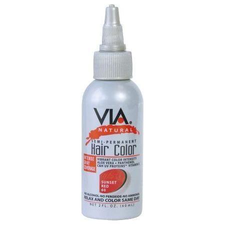 Via Natural Semi - Permanent Hair Color 60ml - gtwtoporld.com