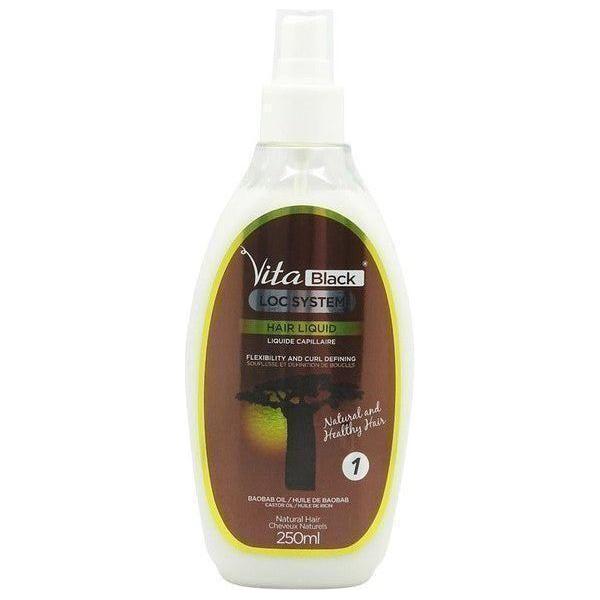 Vita Black Loc System Hair Liquid 250Ml - gtwtoporld.com