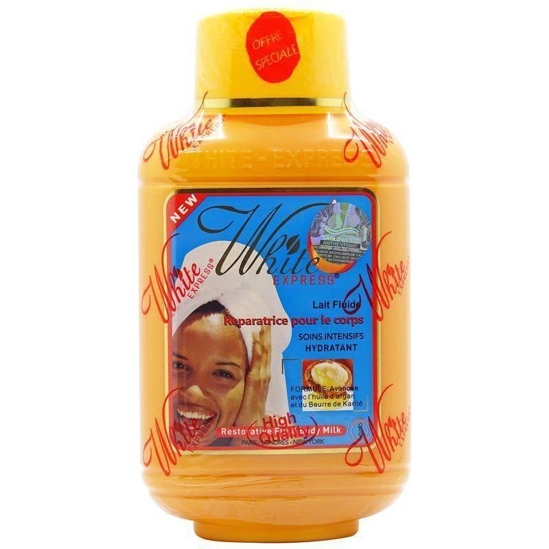 White Express Body Milk with Argan Oil and Shea Butter 500ml - gtwtoporld.com