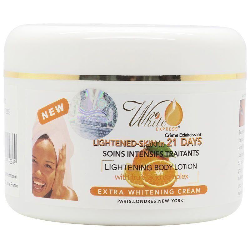 White Express Lightened Skin in 21 Days Extra Whitening Cream 500ml - gtwtoporld.com