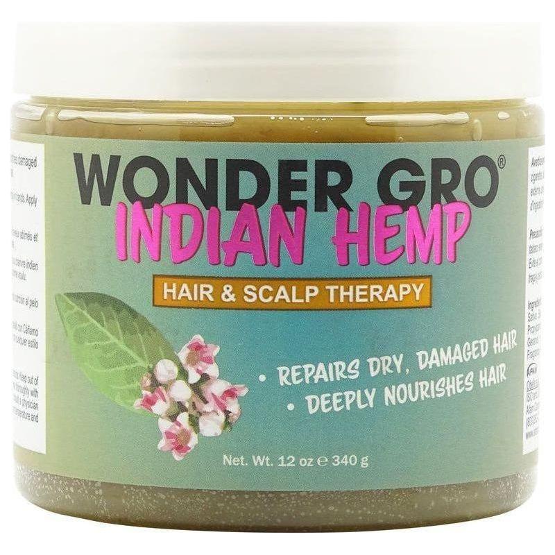 Wonder Gro Indian Hemp Hair & Scalp Therapy 340g - gtwtoporld.com