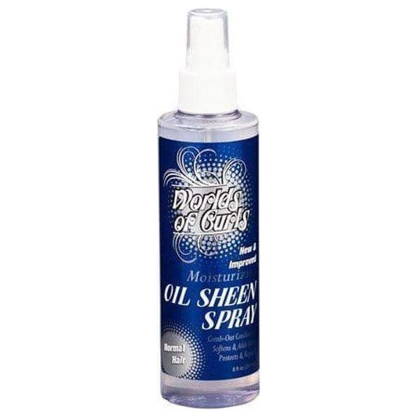Worlds of Curls Moisturizing Oil Sheen Spray 236ml - gtwtoporld.com