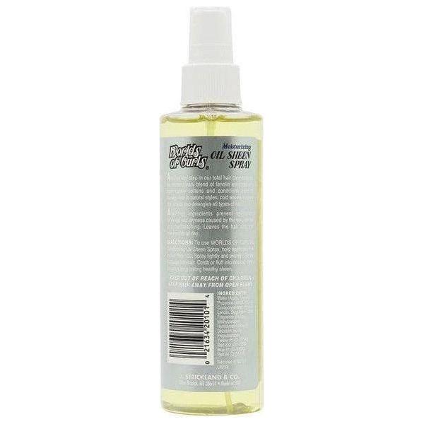 Worlds of Curls Moisturizing Oil Sheen Spray 237ml - gtwtoporld.com