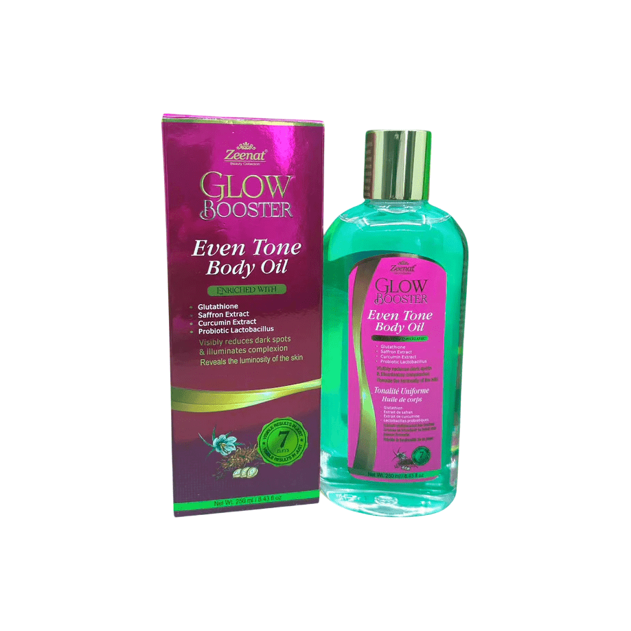 Zeenat Glow Booster EvenTone Body Oil 250ml - gtwtoporld.com