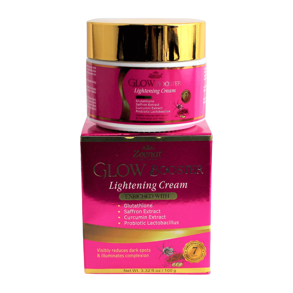Zeenat Glow Booster Skin Lightening Cream 3.32 Oz / 100 g - gtwtoporld.com