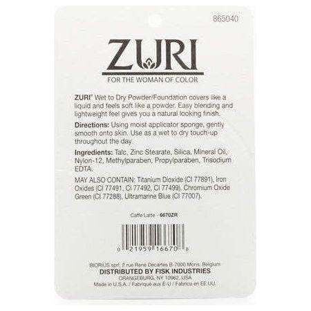 Zuri Naturally Sheer Wet to Dry Powder/Foundation 11g - gtwtoporld.com