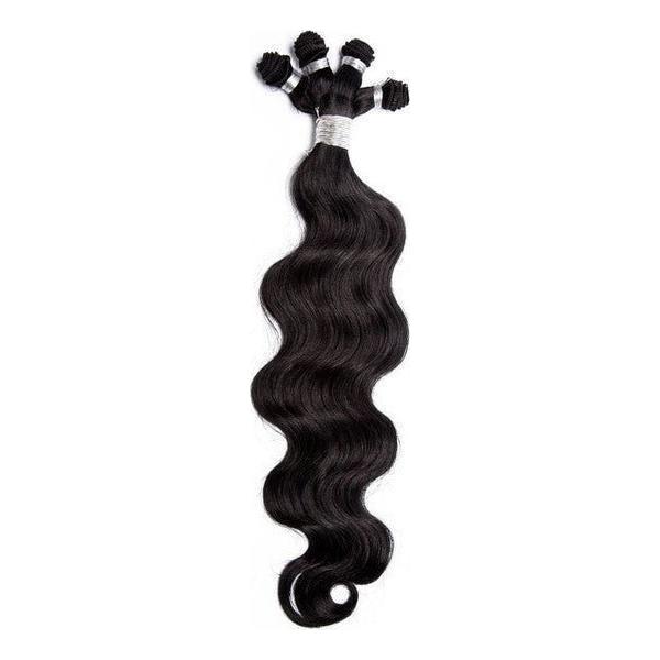 100% Natural Brazilian "Wave" Human Hair 8"/20cm  Handmade A 100g Natural Wave C - gtwtoporld.com