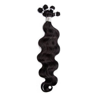 100% Natural Brazilian "Wave" Human Hair 8"/20cm  Handmade A 100g Natural Wave C - gtwtoporld.com