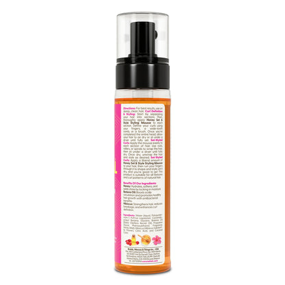 Taliah Waajid Love My Natural Hair Honey Set &amp; Style Styling Mousse 8oz